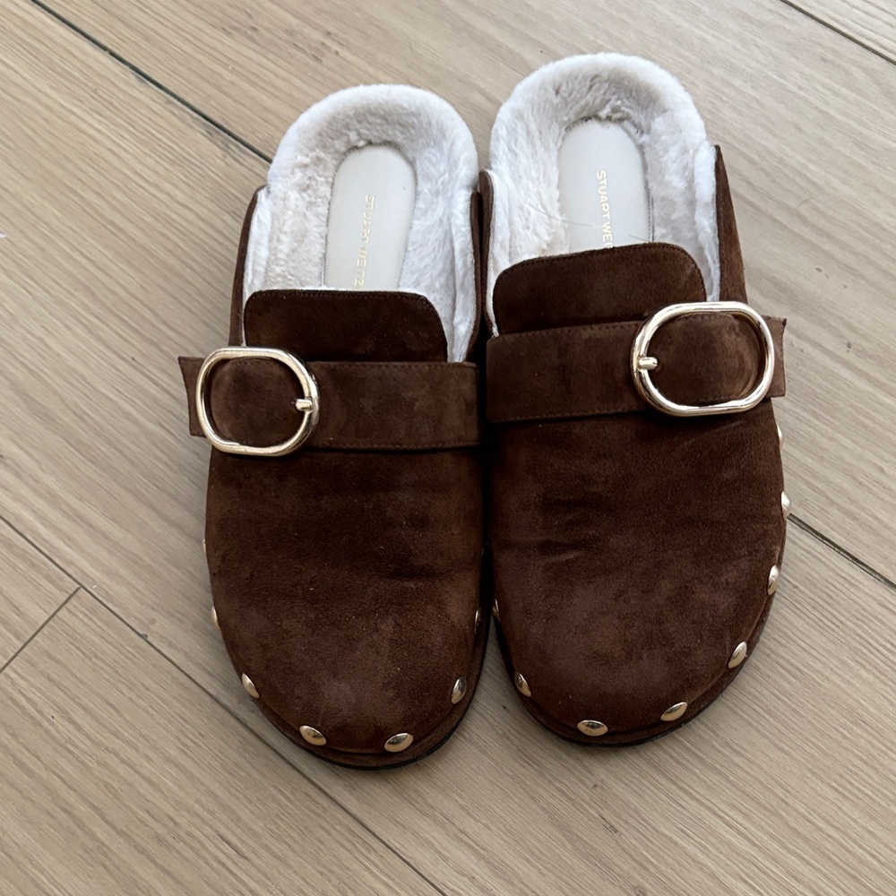 Stuart Weitzman Brown Suede Footwear